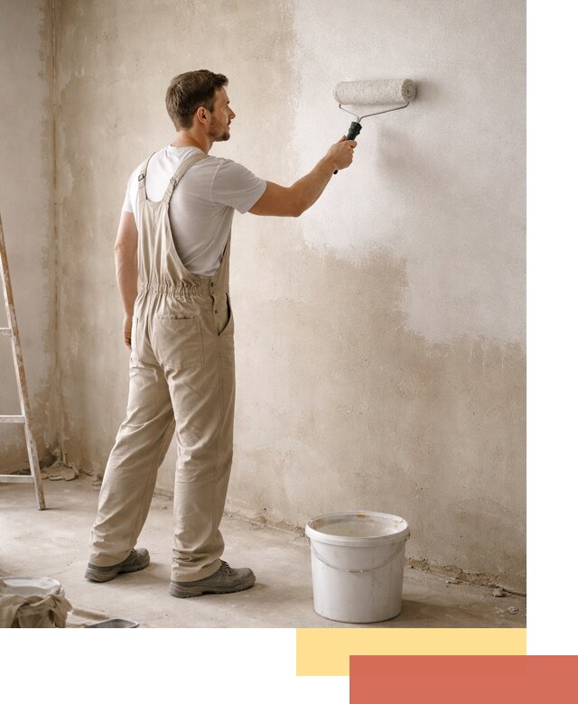 Грунтовка стен под отделку в Минеральных Водах профессиональным раствором