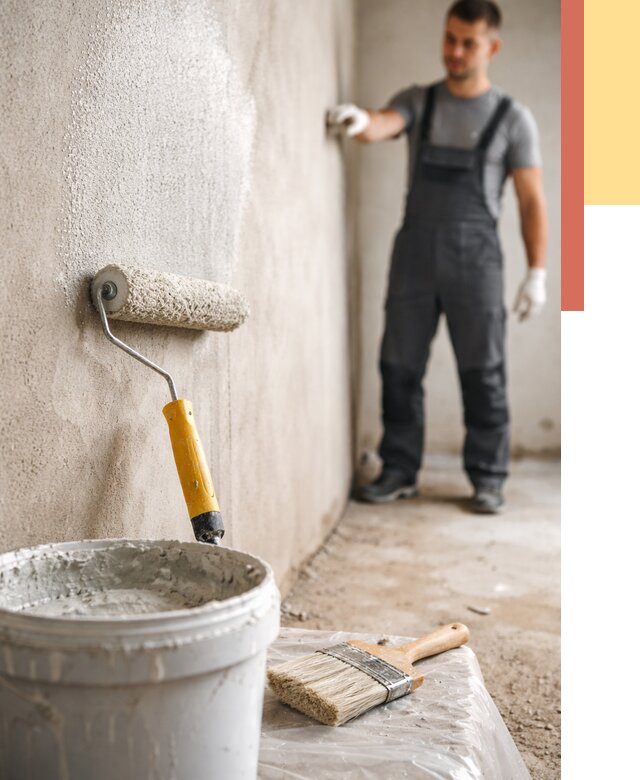 Нанесение бетоноконтакта на стены в Минеральных Водах от 4350 руб. быстро и недорого | ОТДЕЛОЧНИК-Мнр