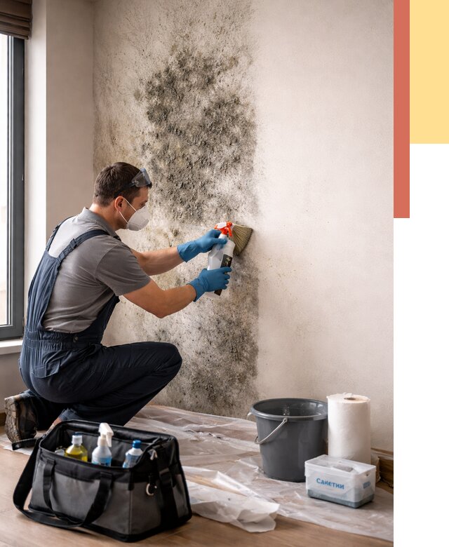 Удаление плесени со стен в Минеральных Водах от 2227 руб. — быстро и недорого | ОТДЕЛОЧНИК-Мнр