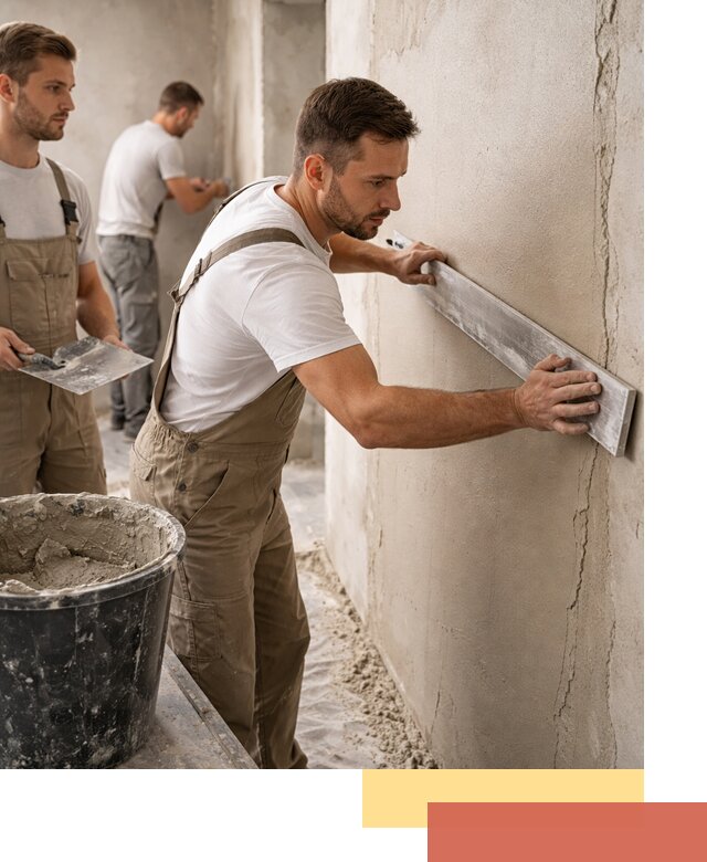 Штукатурка стен без маяков в Минеральных Водах быстро и качественно