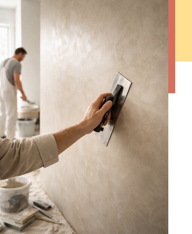 Венецианская штукатурка в Минеральных Водах от 3625 руб/м² — нанесение стен под ключ | ОТДЕЛОЧНИК-Мнр