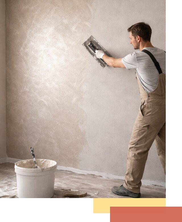 Декоративная штукатурка «Мокрый шелк» под ключ в Минеральных Водах