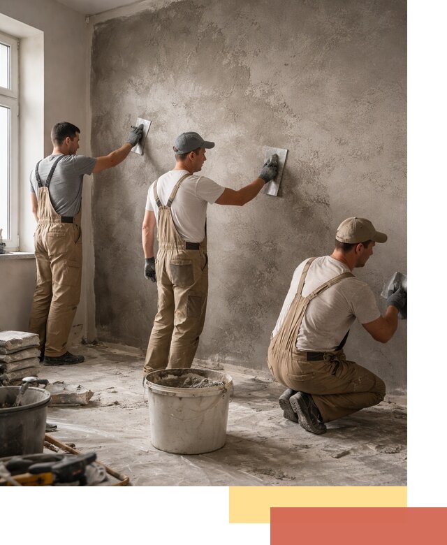 Декоративная штукатурка под бетон в Минеральных Водах для стен и потолков