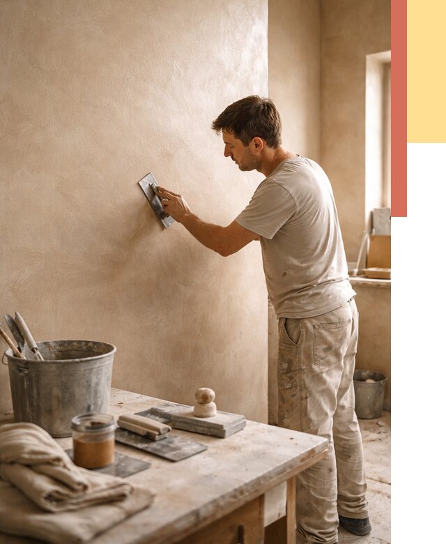 Марокканская штукатурка таделакт в Минеральных Водах под ключ от 4350 руб. | ОТДЕЛОЧНИК-Мнр