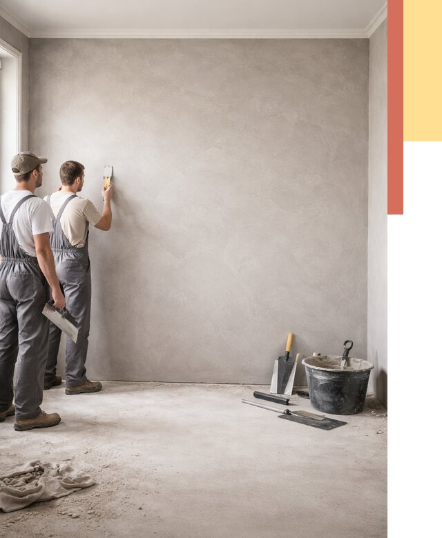 Микробетон на стены в Минеральных Водах от 1295 руб. — нанесение и отделка | ОТДЕЛОЧНИК-Мнр