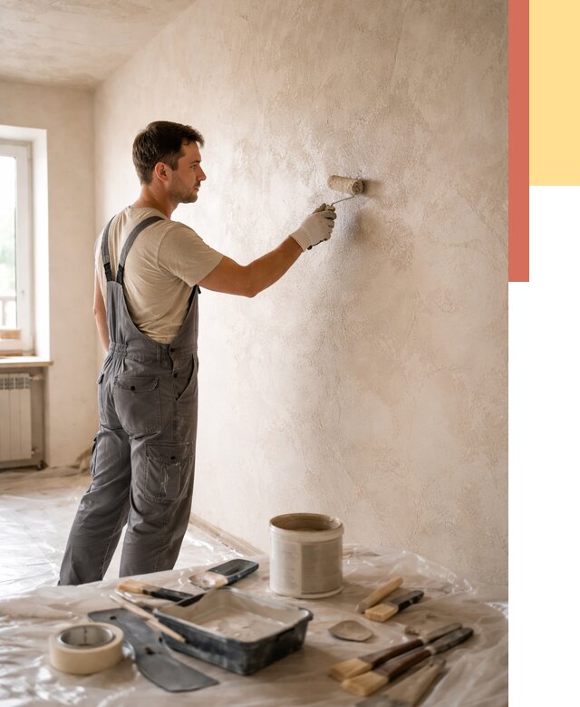 Нанесение лессирующей краски по декоративке в Минеральных Водах от 1813 руб. | ОТДЕЛОЧНИК-Мнр