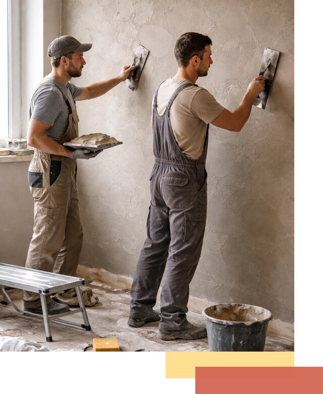 Ремонт декоративной штукатурки и восстановление фактуры в Минеральных Водах