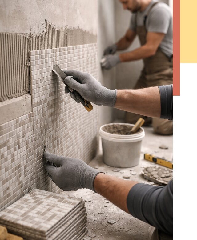 Облицовка стен мозаикой в Минеральных Водах от 3315 руб/м2 — укладка мозаики на стены | ОТДЕЛОЧНИК-Мнр