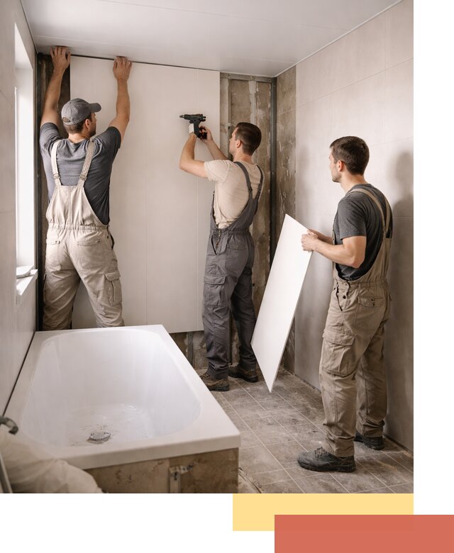 Отделка ванной панели ПВХ профессионально в Минеральных Водах