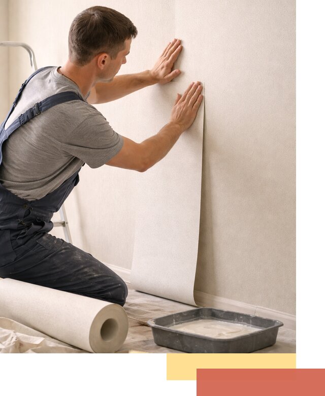 Поклейка флизелиновых обоев в Минеральных Водах качественно и быстро