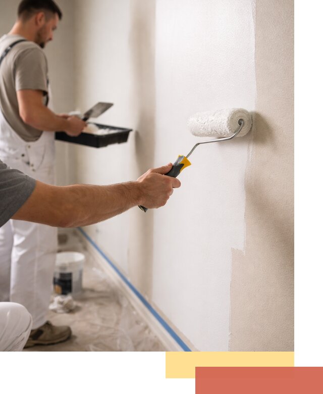 Покраска стен акриловой краской профессионально в Минеральных Водах