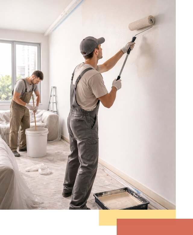 Покраска стен в офисе в Минеральных Водах — быстрый и качественный ремонт