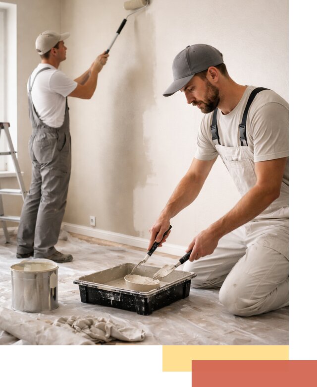 Покраска стен в квартире в Минеральных Водах — профессионально и аккуратно