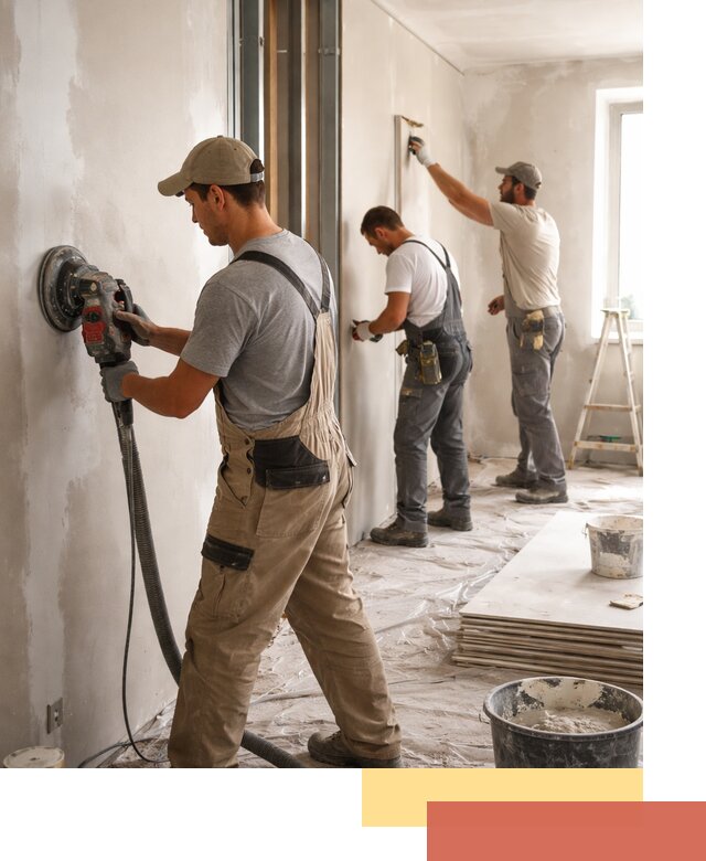 Профессиональная отделка стен в Минеральных Водах качественно и в срок