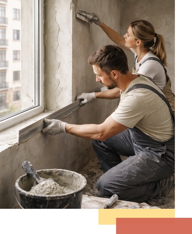 Штукатурка откосов дверей и окон профессионально в Минеральных Водах