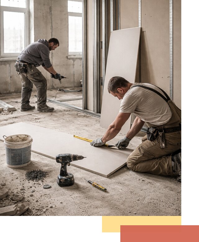 Кладка перегородок из ПГП под ключ в Минеральных Водах