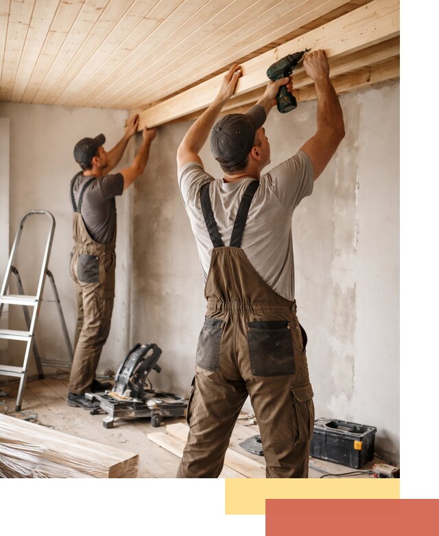 Монтаж потолка из вагонки в Минеральных Водах профессионально и аккуратно