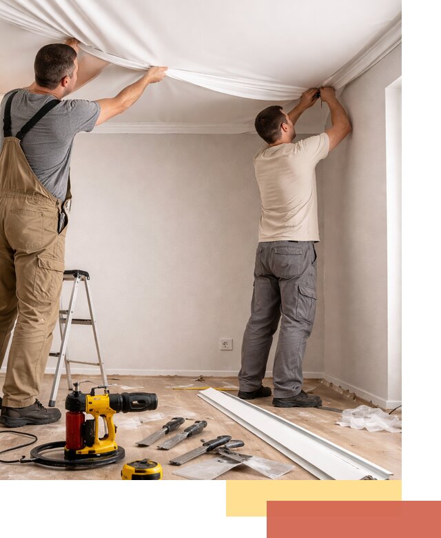 Монтаж ПВХ натяжного потолка в Минеральных Водах качественно и быстро