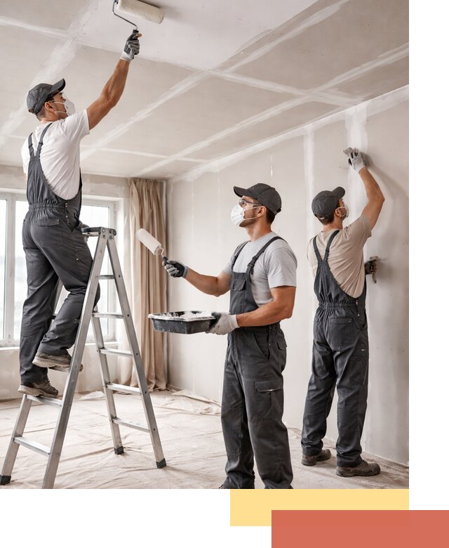 Покраска потолка из гипсокартона в Минеральных Водах качественно и недорого