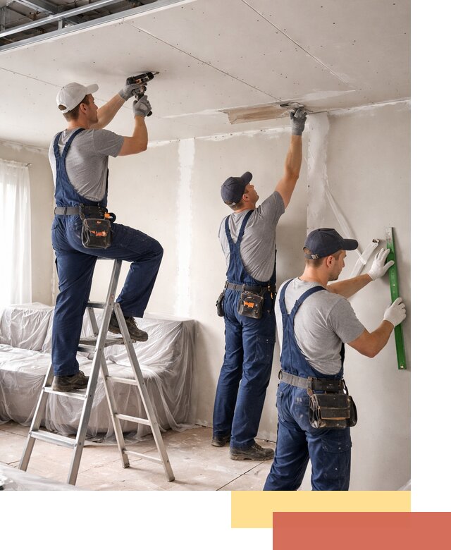 Профессиональная отделка потолка в Минеральных Водах быстро и качественно