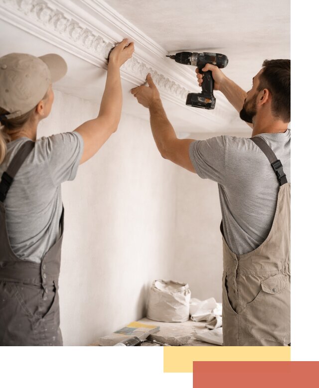 Профессиональный монтаж лепнины на потолок в Минеральных Водах